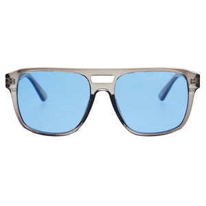 130-2 Wellington Polarized Aviator Sunglasses: Gray / Blue