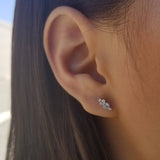 Boho Stud 18K Gold Earring