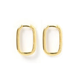 Link-Up Gold Hoop Huggies: Small