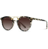 Skyler Tortoise Frame Black Lens Sunglasses