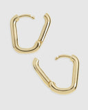 LARGE Link-Up Gold Hoop Huggies