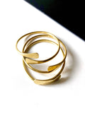 Brass Coil Bangle