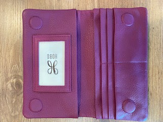 Lumen Contiental Wallet in Winter Orchid