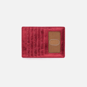 Euro Slide Card Case in Strawberry Fields