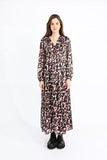 Ann Abstract Print Woven Maxi Dress