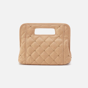 Ace Clutch in Dusty Gold