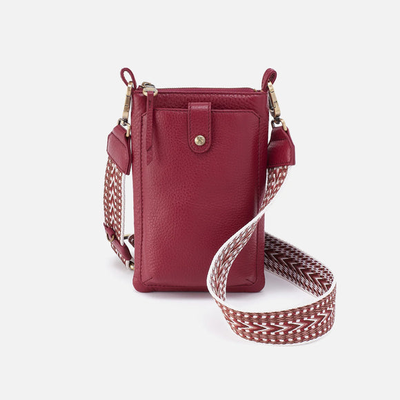 Cass Phone Crossbody in Wine