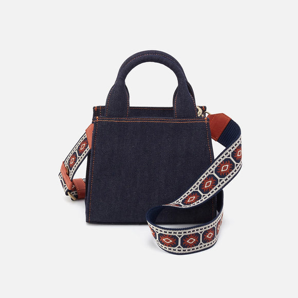 Cass Small Tote in Denim