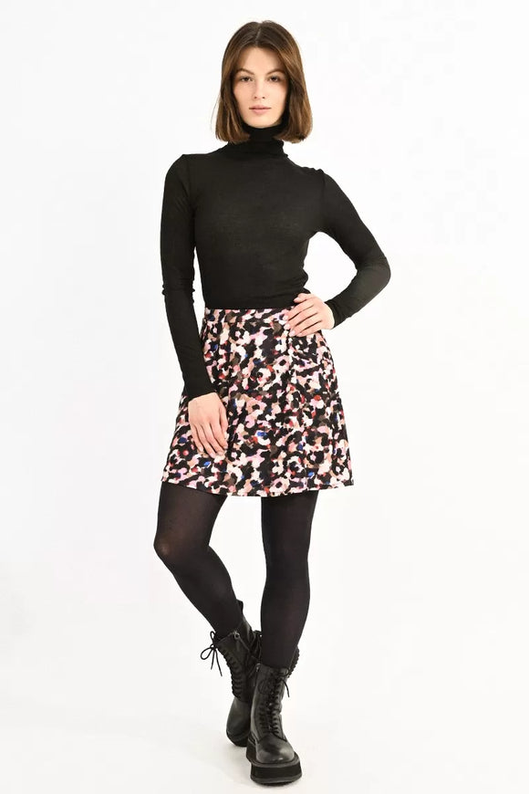 Mini Printed Skirt