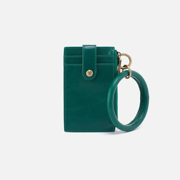 Ring Credit Card Wristlet in. Alpine Green