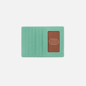 Euro Slide Card Case in Seaglass