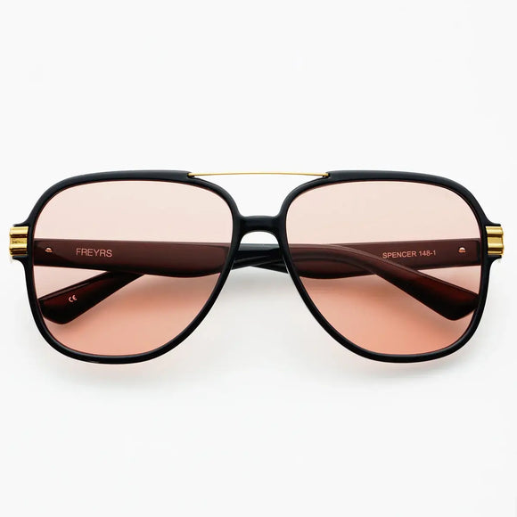 Spencer Black Pink Sunglasses 148-1