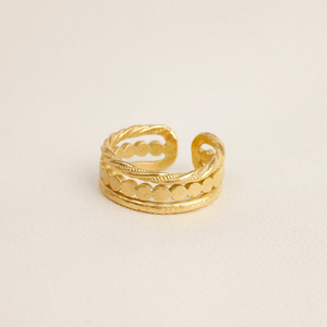 Tyra Ring Jewelry Gold Waterproof