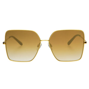 115-2 Dream Girl Gold Mirrored Sunglasses