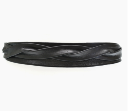 Midi Wrap Belt - Black