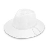 White Victoria Fedora Hat