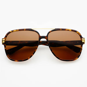 148-3 Spencer Tortoise Polarized Sunglasses