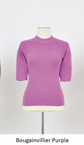 Bougainville Purple Sweater Top