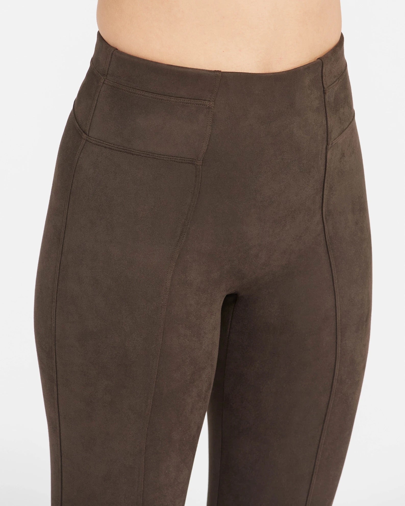 SPANX, Pants & Jumpsuits, Spanx Faux Suede Leggings In Color Chocolate