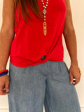 Red Knot Tank Top